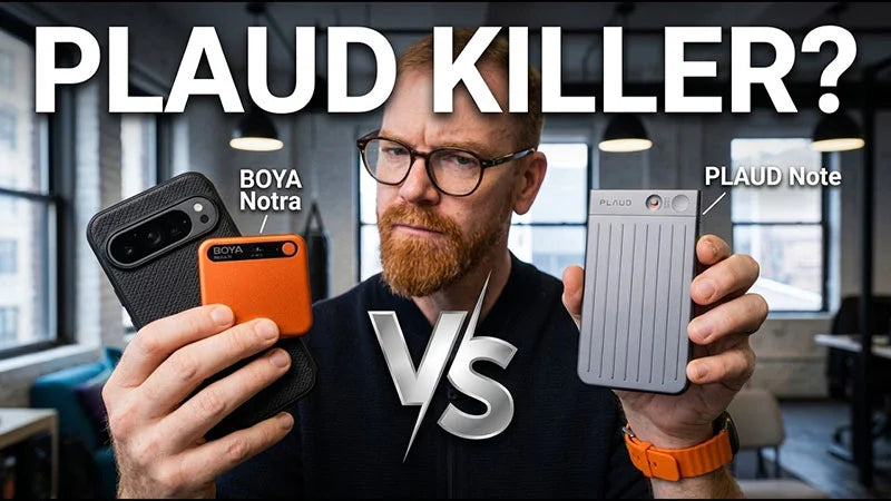 BOYA Notra vs. PLAUD NOTE: Which AI Recorder Fits Modern Workflows Better?