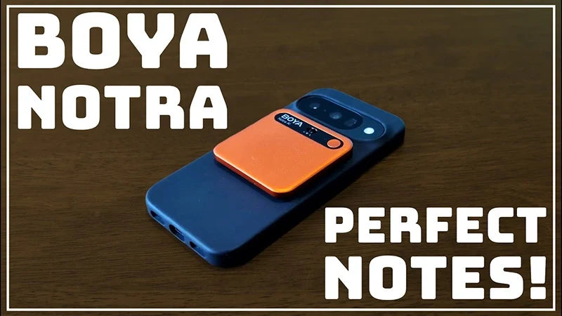 BOYA Notra Review: An AI Voice Recorder That Does More Than Just Record