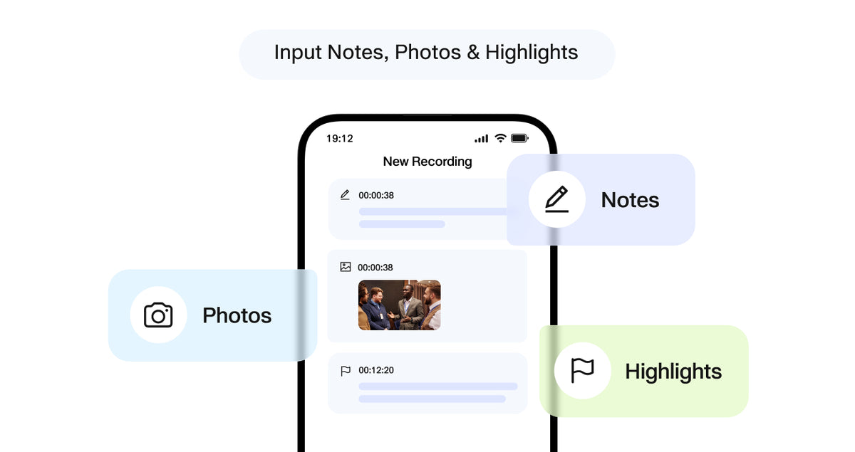 Input Notes, Photos & Highlights